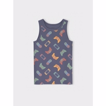 NAME IT 2-Pak Gamer Tanktops Stonewash